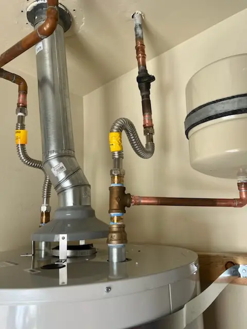 Water heater installation and plumbing repair in Cromwell